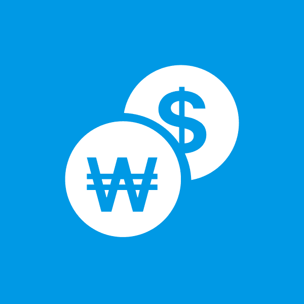 US Dollar / South Korean Won (USD/KRW) Up or Down on July 22?