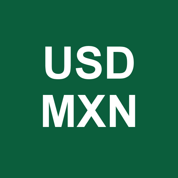 US Dollar / Mexican Peso (USD/MXN) Up or Down on July 22?