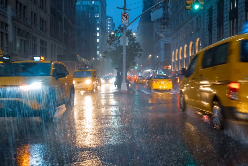 Where will it rain on August 24? card icon